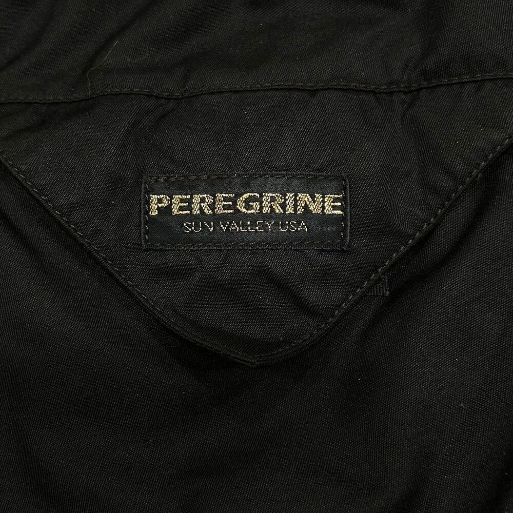 Peregrine Sun Valley Vintage Ski Pants Mens M Black Advantage 1000 Insulated - Picture 5 of 11
